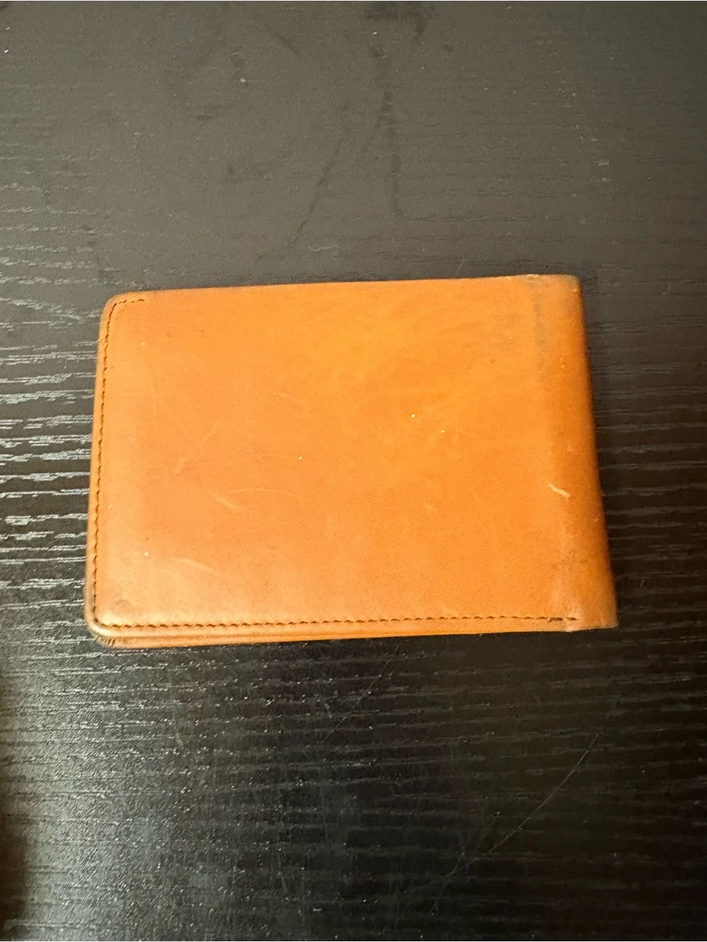 ANDAR Leather Bifold Wallet Tan Brown RFID Minimalist Men’s Wallet